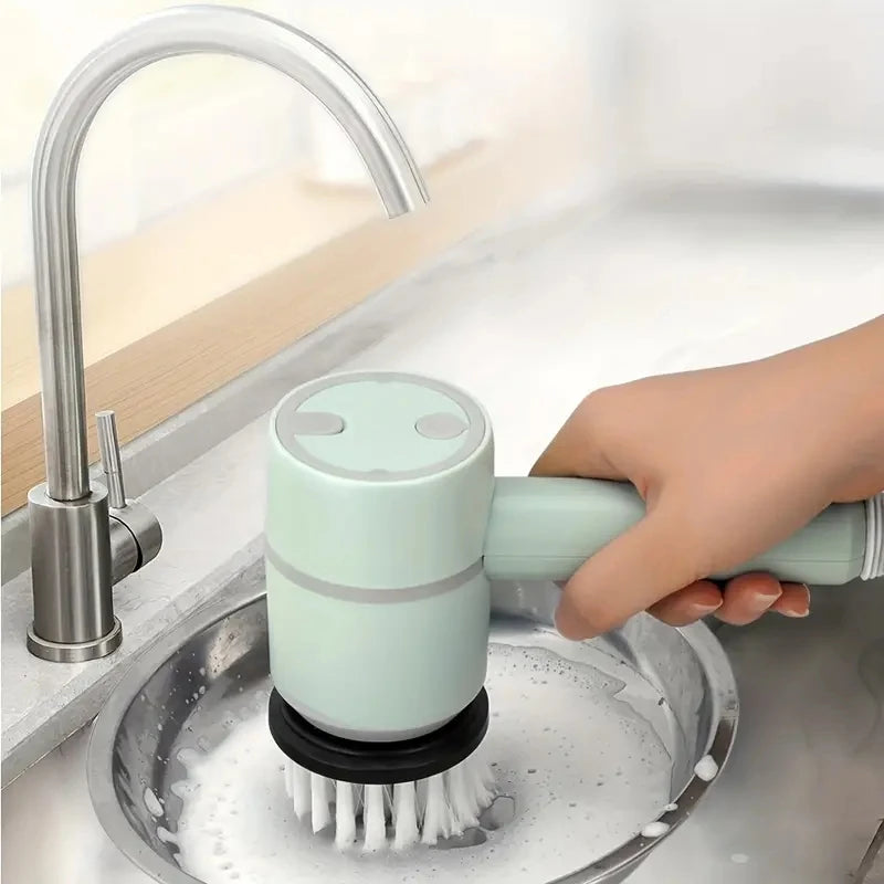 3-in-1 Cordless Spin Scrubber