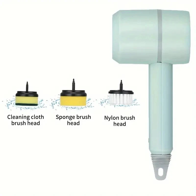 3-in-1 Cordless Spin Scrubber