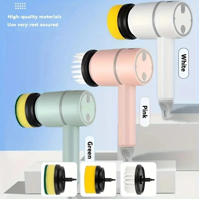 3-in-1 Cordless Spin Scrubber